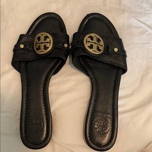Tory Burch black sandals size 7